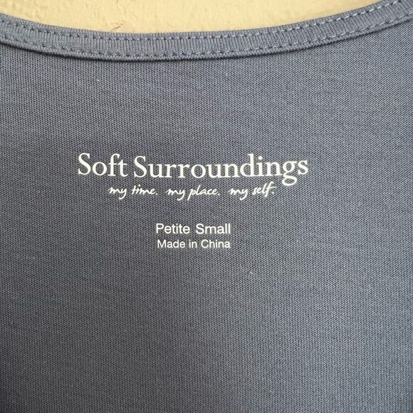 Soft Surroundings Amalfi Layered Midi Dress - Picture 6 of 10